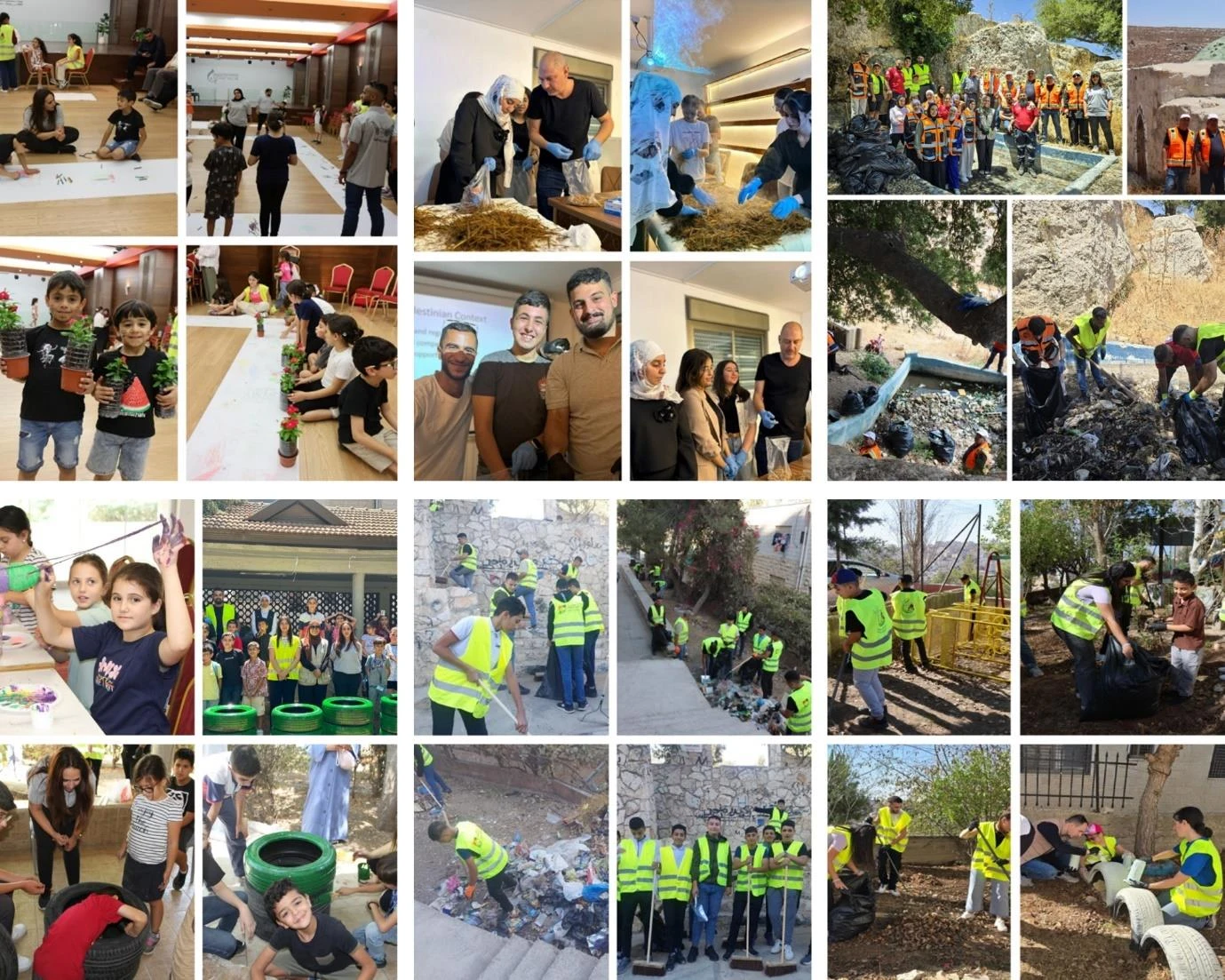Youth-Led Environmental and Social Engagement Activities in Palestine